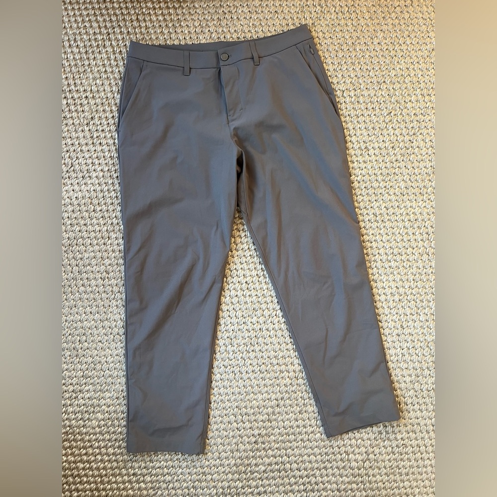 Men's Lululemon ABC Classic-Fit Trouser Pant Tan